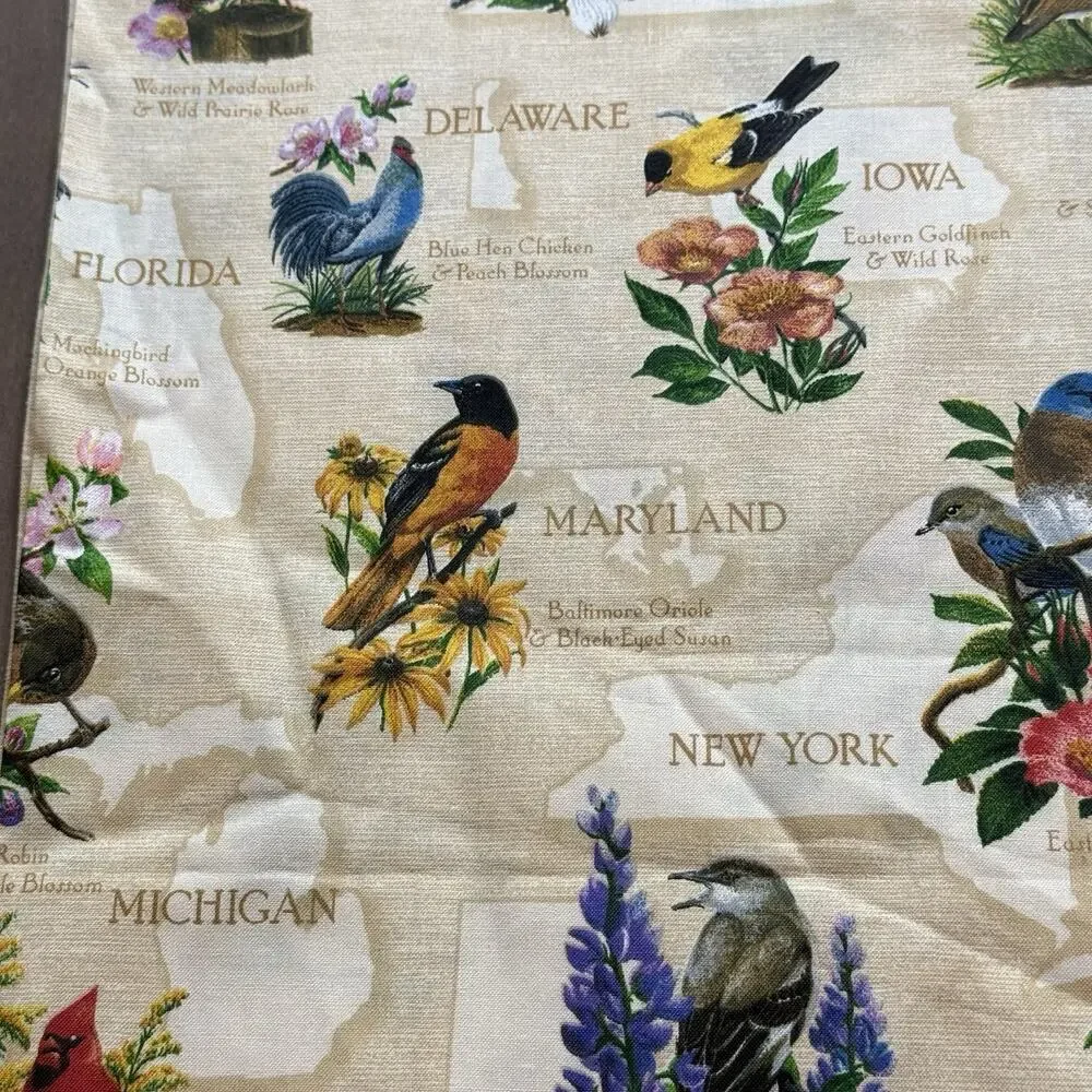Cranston US Postal Service State Bird & Flower 44